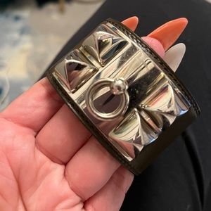 Hermes Swift Calfskin Collier de Chien Bracelet